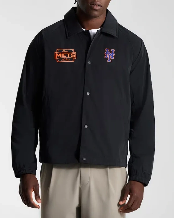 New York Mets Coaches Black Jacket