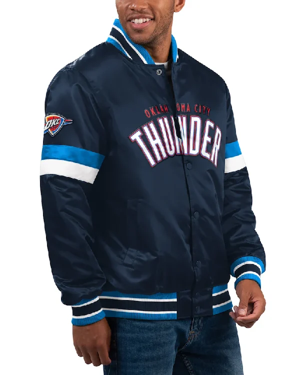 Oklahoma City Thunder Starter Varsity Jacket