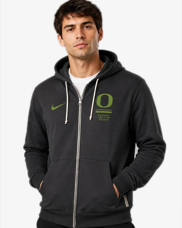 Oregon Ducks 2026 Sideline Zip-Up Hoodie