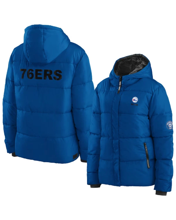 Philadelphia 76ers Full-Zip Puffer Jacket