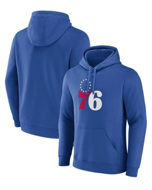 Philadelphia 76ers Pullover Blue Hoodie
