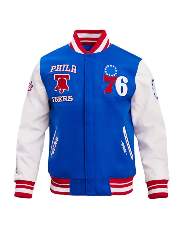 Philadelphia 76ers Standard Varsity Jacket