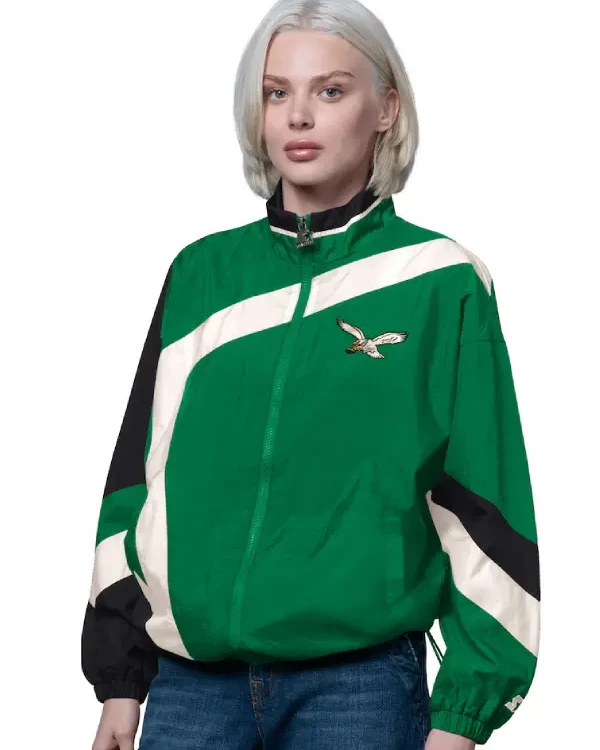 Philadelphia Eagles Starter 1st Quarter Windbreaker Jacket