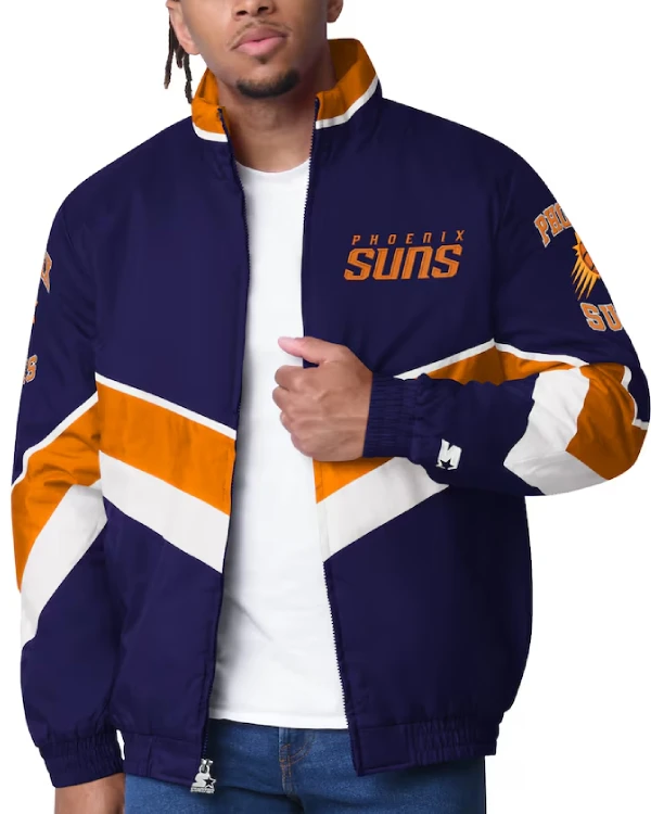 Phoenix Suns Full-Zip Starter Jacket