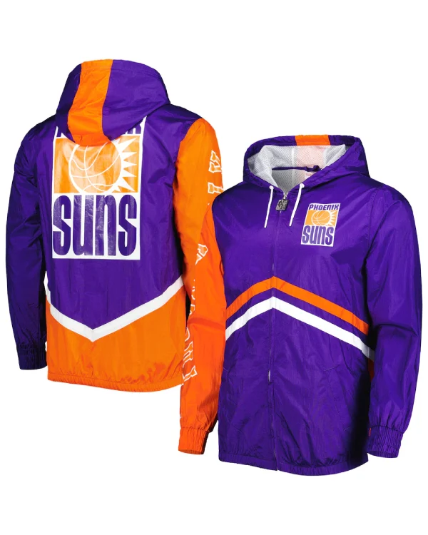 Phoenix Suns Full-Zip Windbreaker Jacket