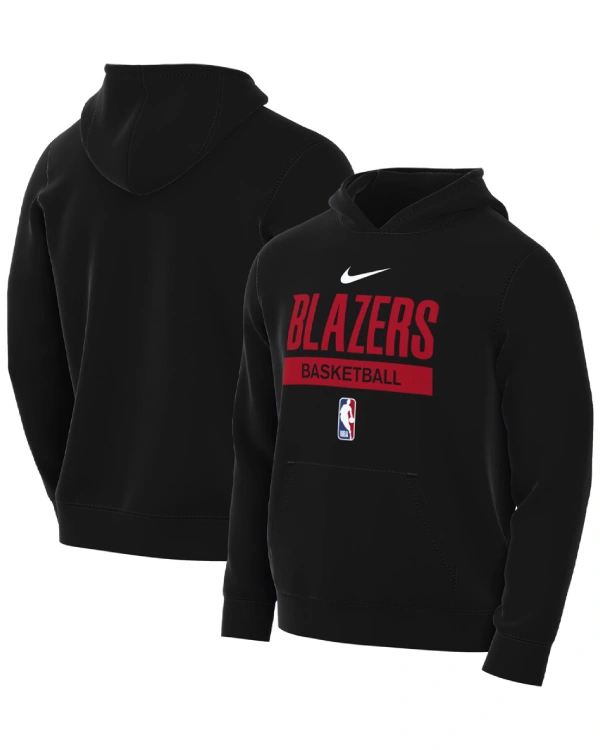 Portland Trail Blazers Pullover Black Hoodie