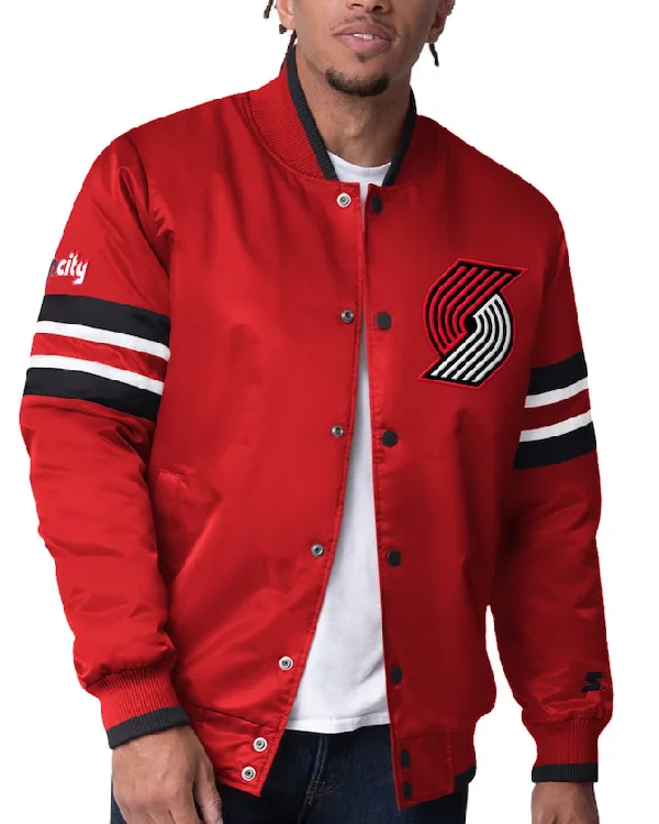 Portland Trail Blazers Starter Varsity Jacket