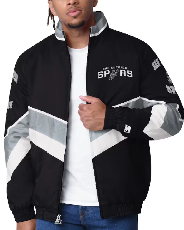 San Antonio Spurs Full-Zip Starter Jacket