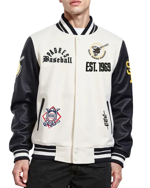 San Diego Padres Modern Originals Classic Varsity Jacket
