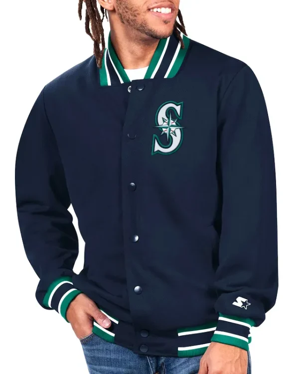 Secret Weapon Seattle Mariners Navy Jacket