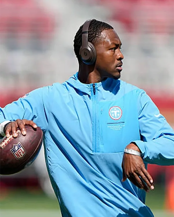 Tennessee Titans Preseason 2026 Sideline Pullover Jacket