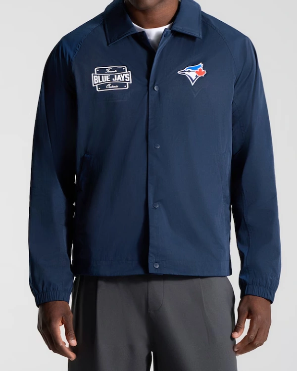Toronto Blue Jays Coaches True Navy Jacket