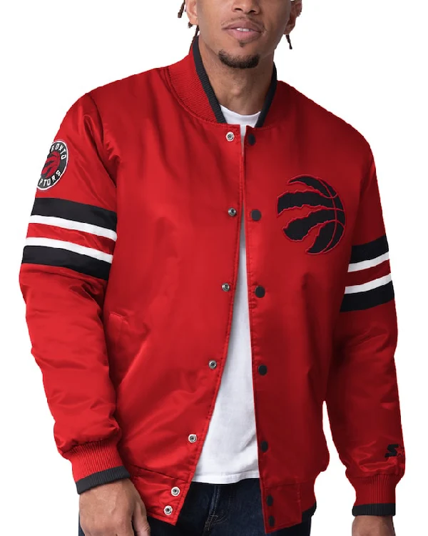 Toronto Raptors Full-Snap Starter Jacket