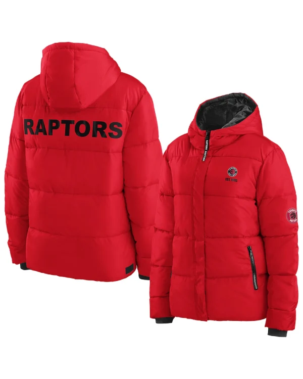 Toronto Raptors Full-Zip Puffer Jacket