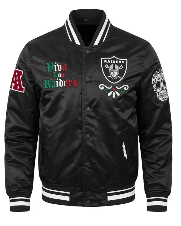 Viva Los Raiders Sugar Skull Jacket