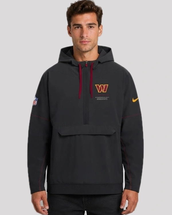 Washington Commanders 2026 Sideline Anorak Half-Zip Jacket