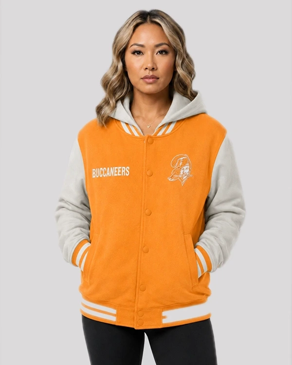 Womens Tampa Bay Buccaneers 2026 New Era Hoodie Jacket