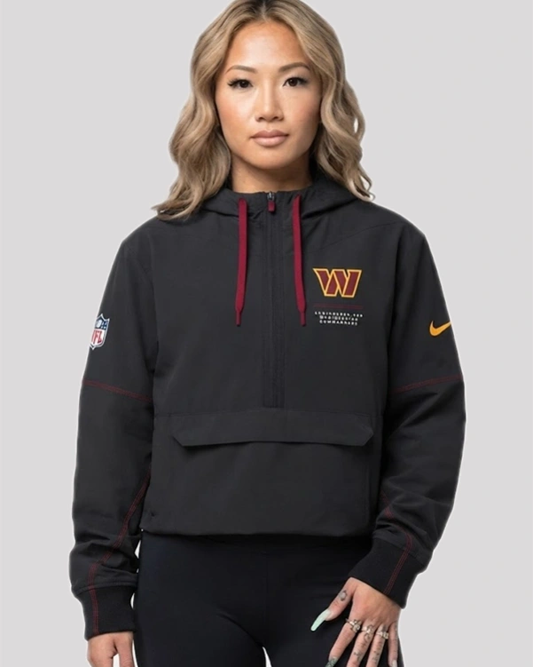 Womens Washington Commanders 2026 Sideline Anorak Jacket