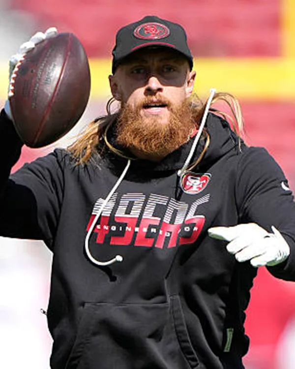 2026 George Kittle San Francisco 49ers Sideline Hoodie