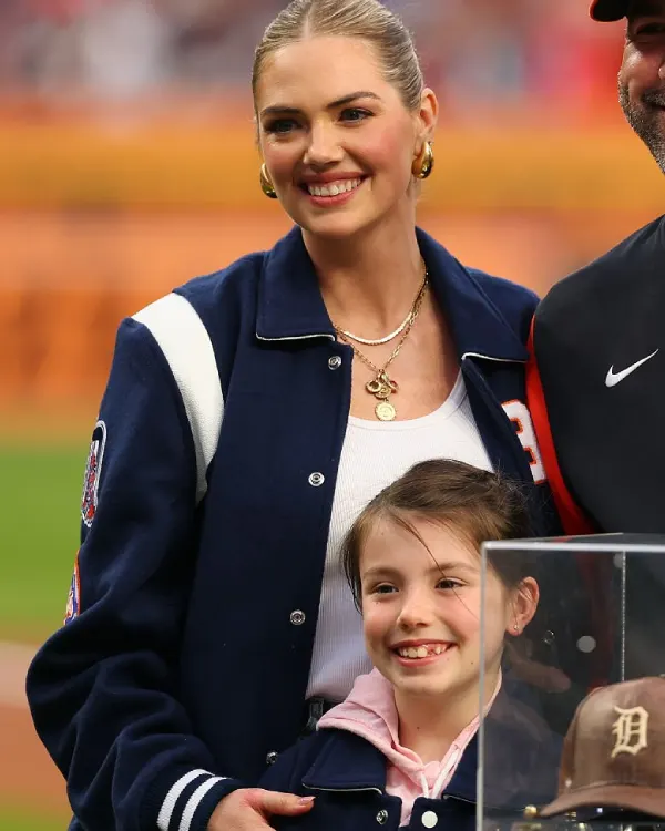 2026 Kate Upton Detroit Tigers Jacket