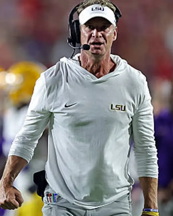2026 Lane Kiffin LSU Tigers Long Sleeve Hooded T-Shirt