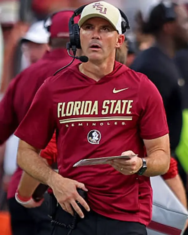 2026 Mike Norvell Florida State Short Sleeve Hooded T-Shirt