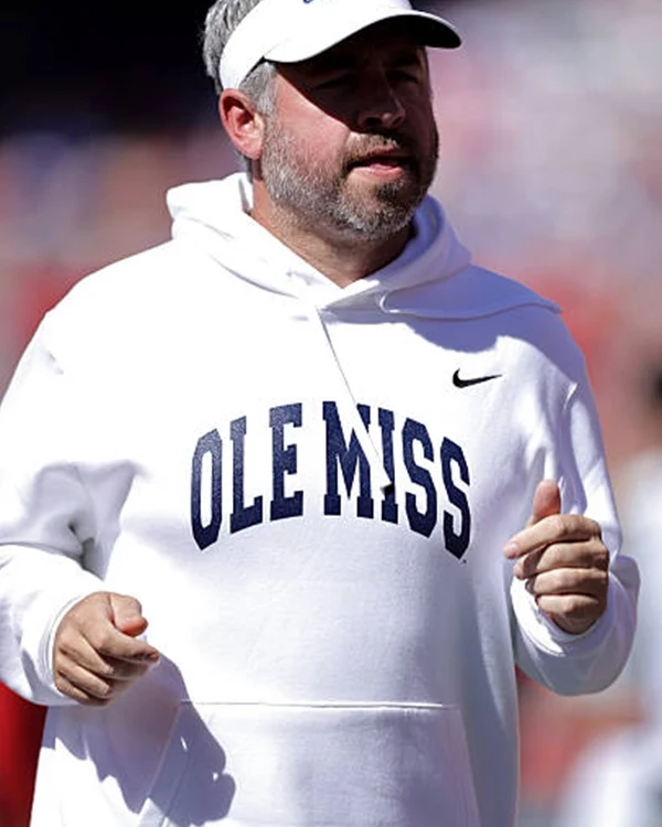 2026 Pete Golding Ole Miss Rebels Pullover Hoodie