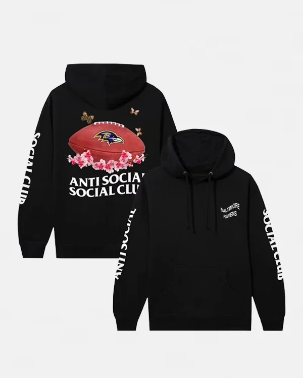 ASSC x Baltimore Ravens Blossom Hoodie