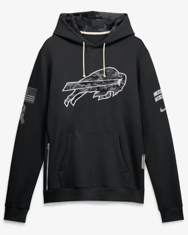 Buffalo Bills Salute To Service Hoodie 2026