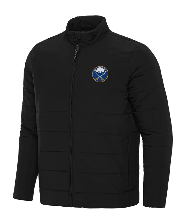Buffalo Sabres Full-Zip Black Puffer Jacket
