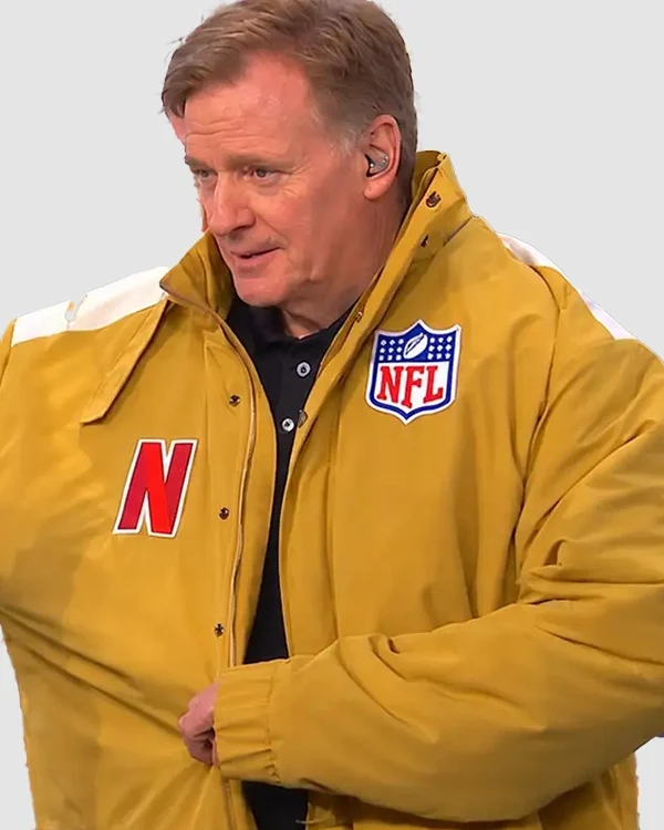 Buy Kangaroo Roger Goodell Men & Women Jacket in Yellow Sale