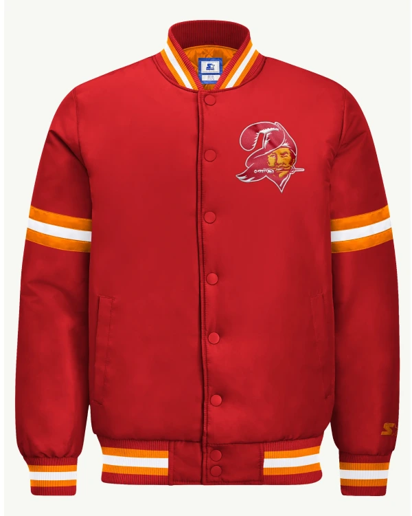 Buy Mens Tampa Bay Buccaneers Courtside Red Satin