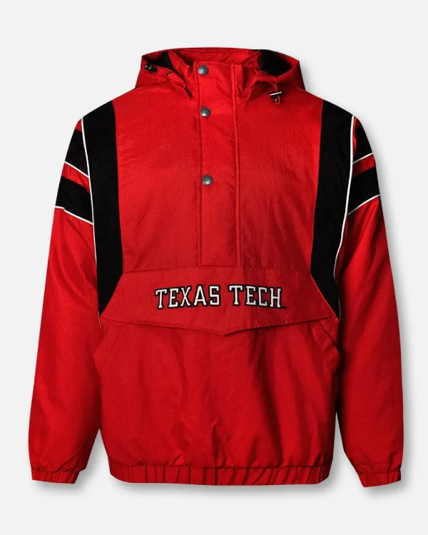Buy Starter Texas Tech Red Raiders Stadium Pullover Jacket Sale