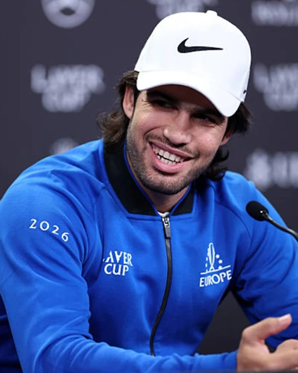 Carlos Alcaraz Laver Cup 2026 Team Europe Jacket