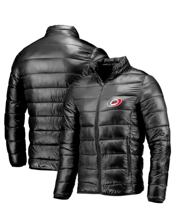 Carolina Hurricanes Black Puffer Jacket