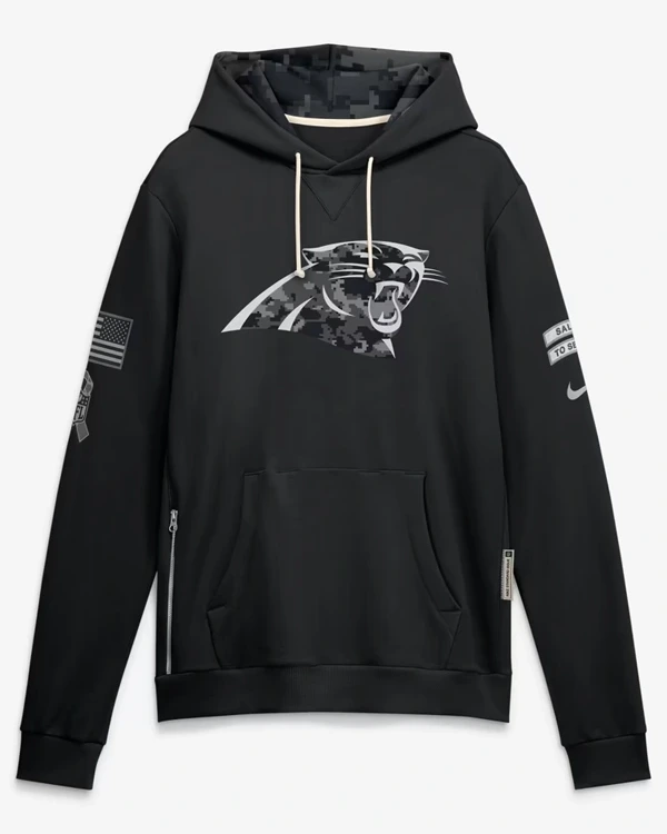 Carolina Panthers 2026 Salute to Service Sideline Hoodie