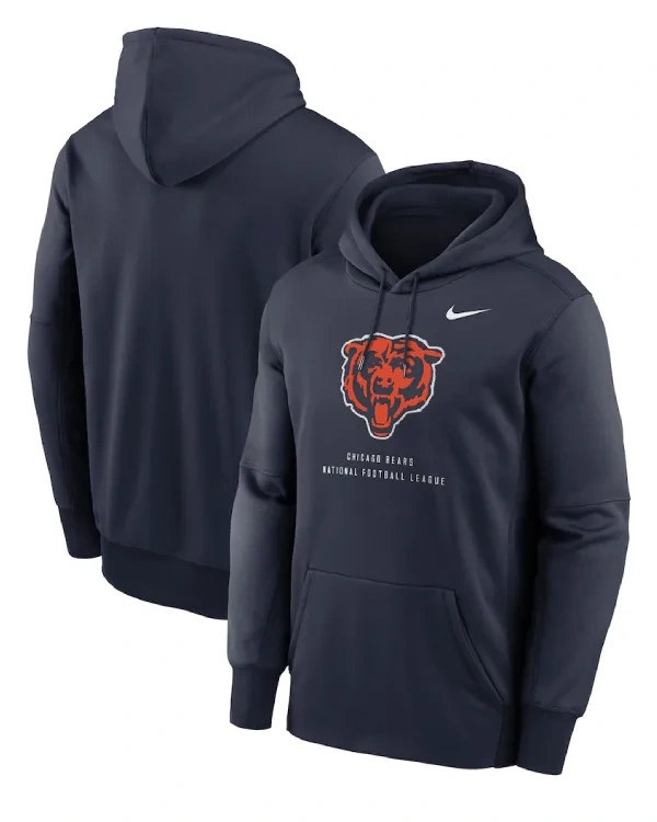 Chicago Bears Nike Toss Sweep Hoodie