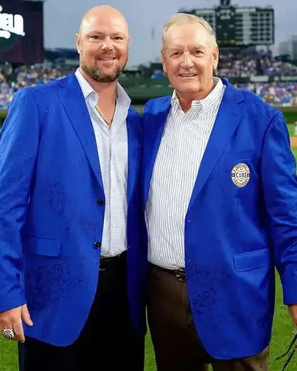 Chicago Cubs HOF Ceremony Blue Blazer