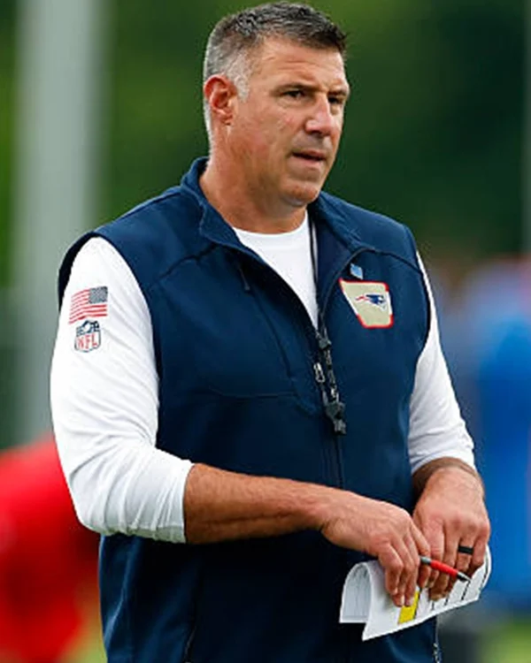 Coach Mike Vrabel 2026 Patriots Vest