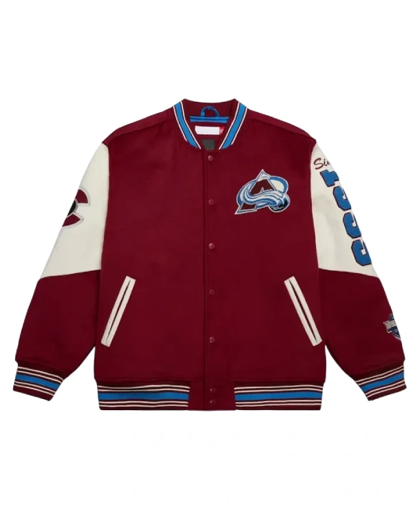 Colorado Avalanche Wool Varsity Jacket