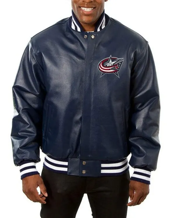 Columbus Blue Jackets Full-Zip Black