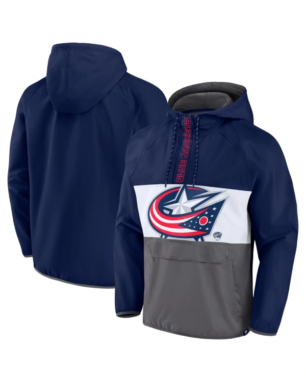 Columbus Blue Jackets Pullover Hooded Jacket