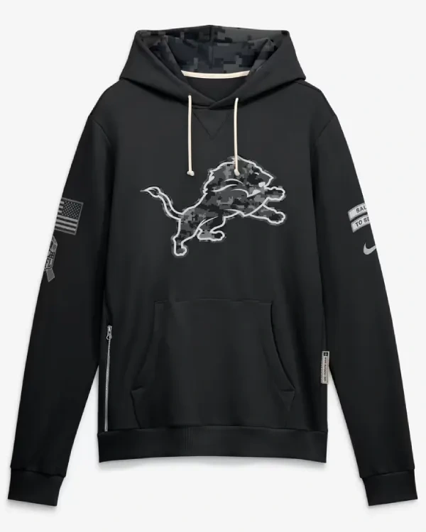 Detroit Lions Salute To Service Hoodie 2026