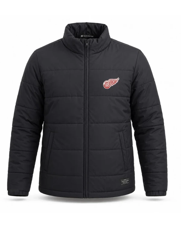 Detroit Red Wings Full Zip Puffer Jacket