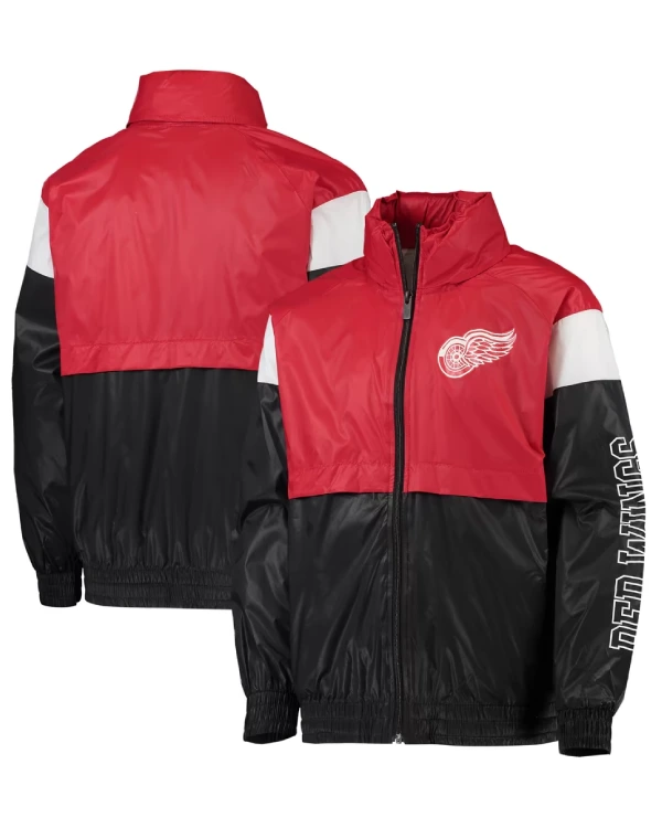 Detroit Red Wings Full-Zip Windbreaker Jacket