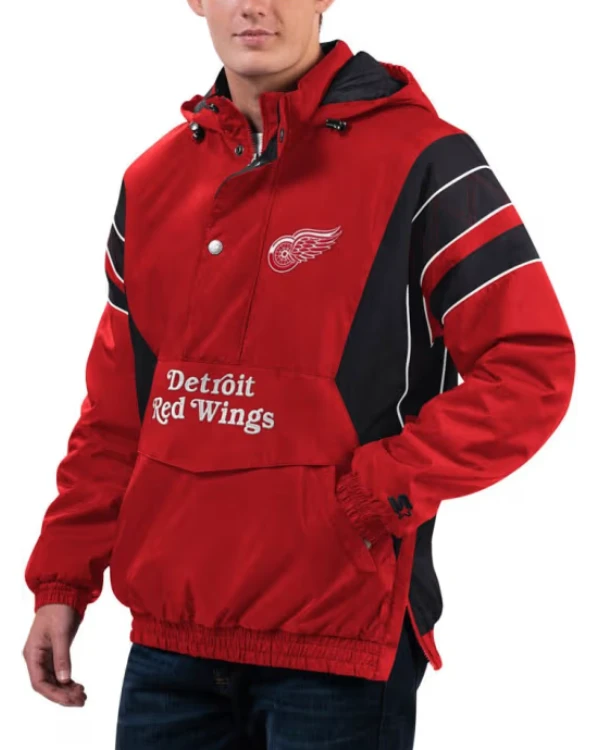 Detroit Red Wings Pullover Hooded Jacket