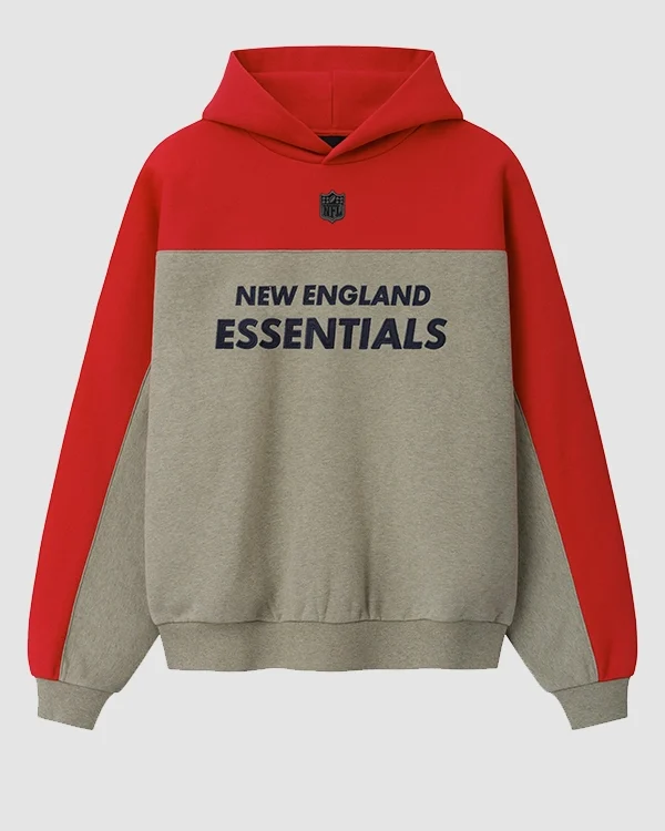 Essentials x New England Patriots 90s Relaxed Hoodie