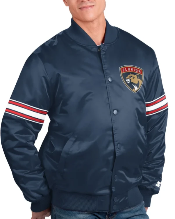 Florida Panthers Starter Varsity Jacket