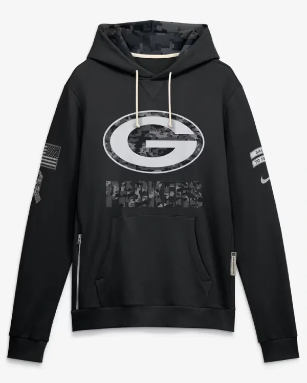 Green Bay Packers Salute To Service Hoodie 2026