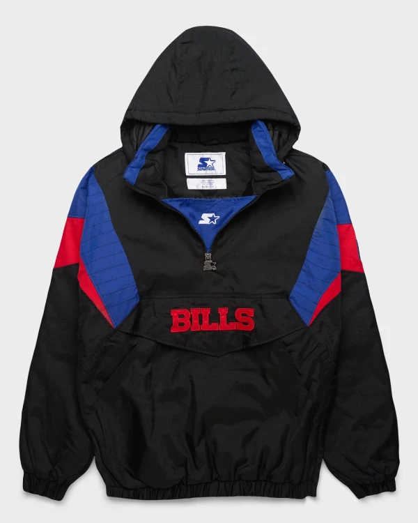 HOMAGE x Starter Bills Blackout Breakaway Pullover Jacket